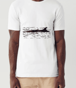 T-shirt Baleia