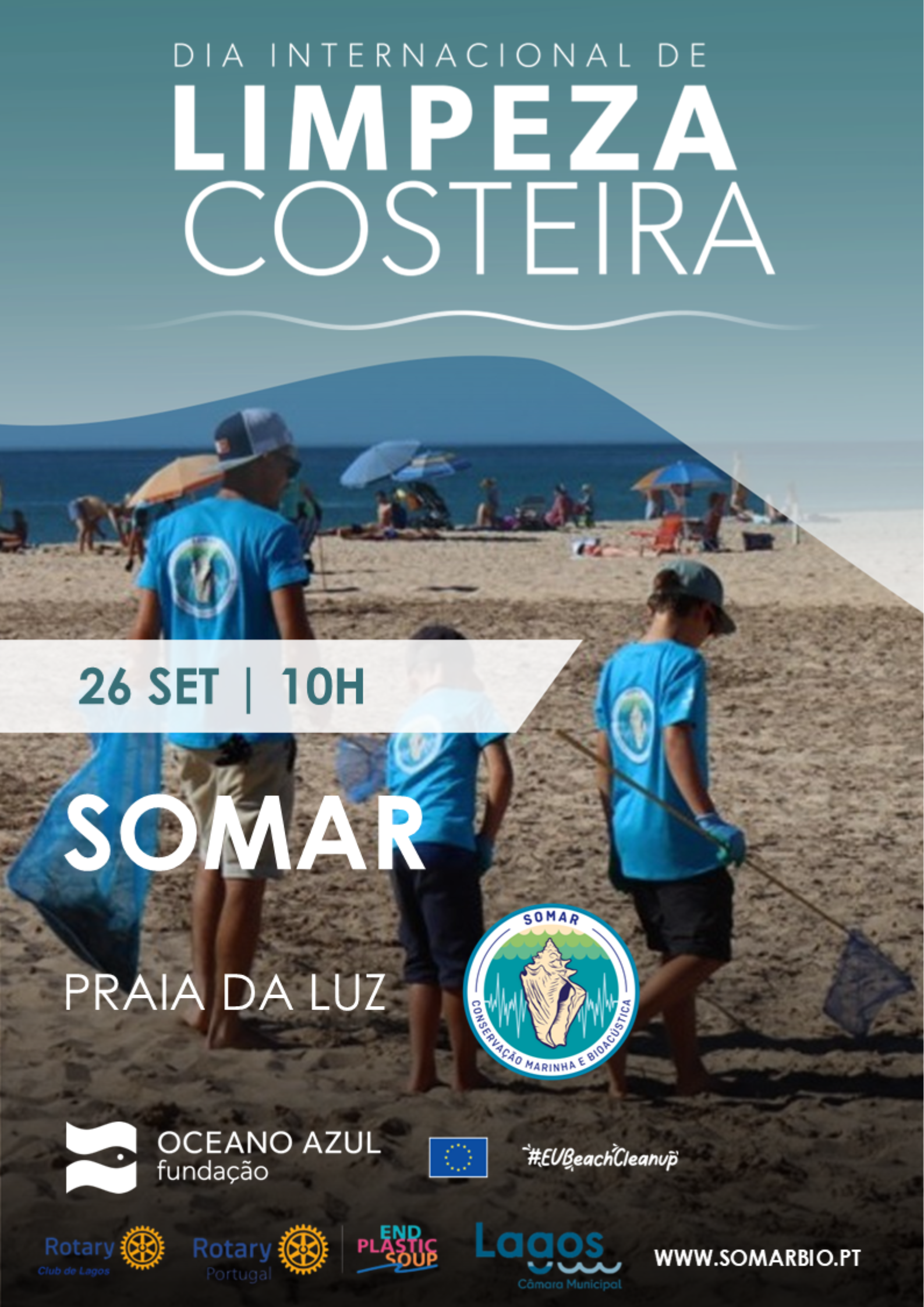 Cartaz site - limpeza costeira