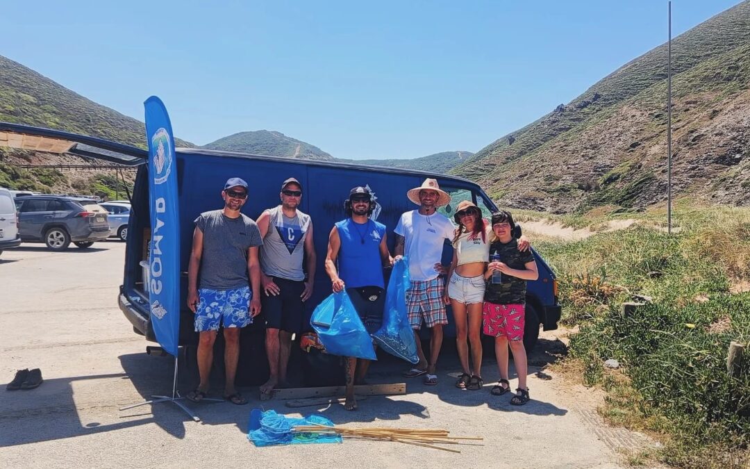 Ação de Limpeza na Praia da Cordoama – Microplásticos em Foco