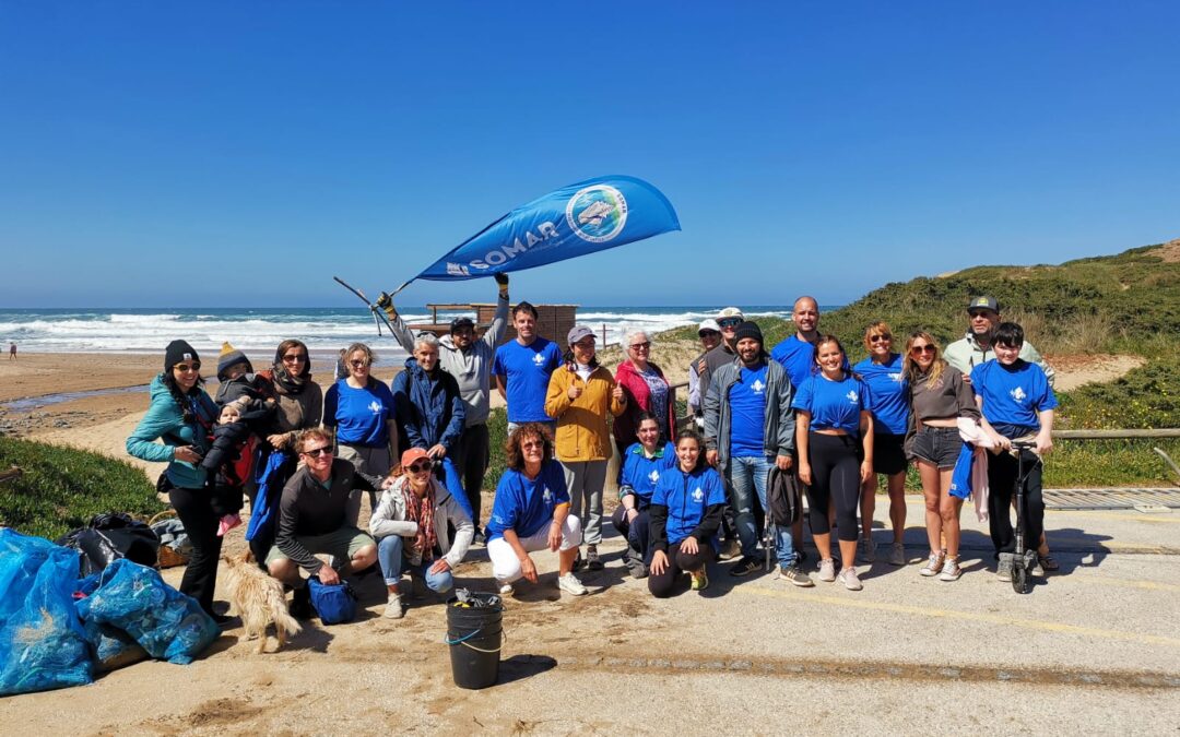 Primeira Limpeza Costeira de 2026 na Praia de Cordoama